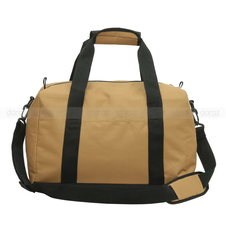 BadgeBili Personal Use Compact Travel Bag for Short Tour 1-2 days (Brown)