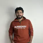 Premium half zip sweatshirt