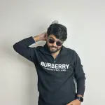 Premium half zip sweatshirt